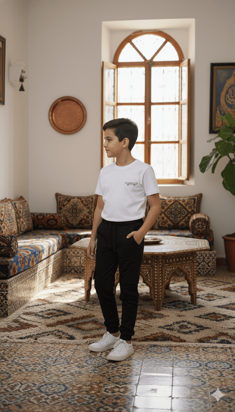 Pantalon Garçon Cargo