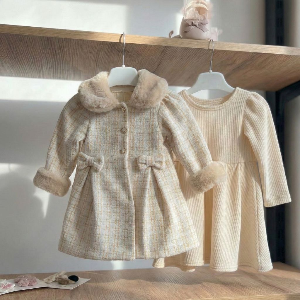 Ensemble Manteau Avec Robe