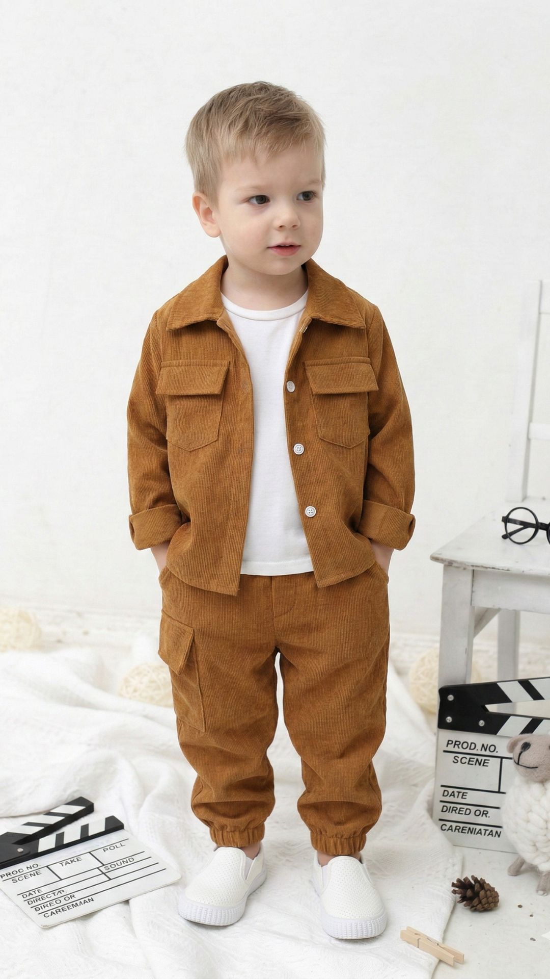 ensemble 2 pieces boy jacket avec pantalon
